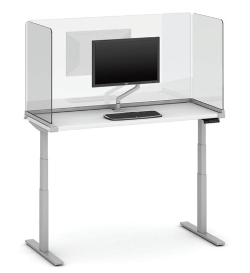 Channel Screen: Lexan Wrap-Mount by Workplace Logic, LLC